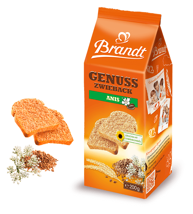 Brandt Genuss Zwieback Anis