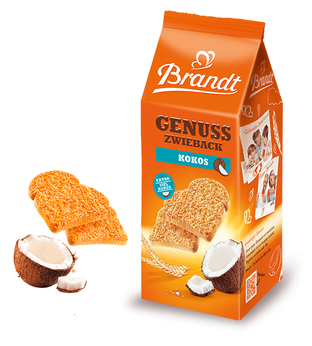 Brandt Genuss Zwieback Kokos
