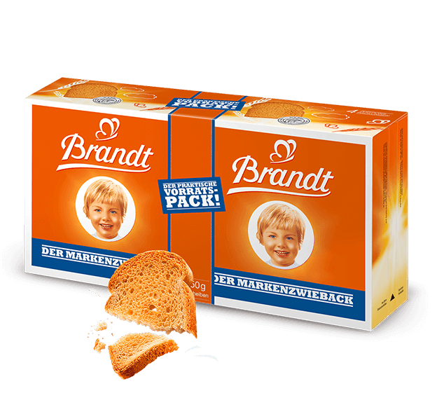 Brandt Markenzwieback 450g