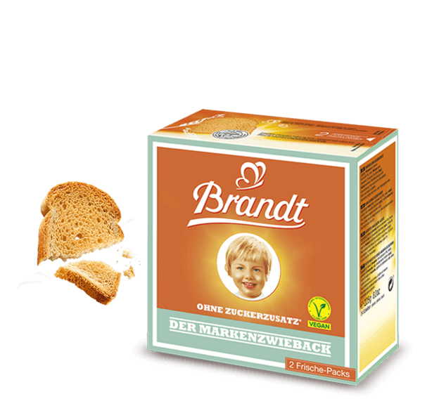 The Brandt Zwieback without added sugar
