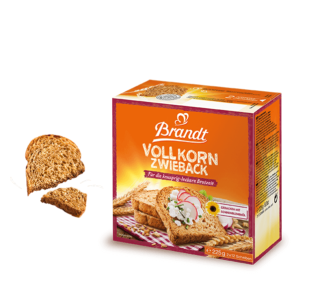 Brandt wholegrain Zwieback