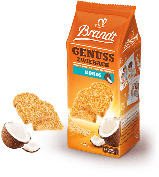 Brandt Zwieback Delight Coconut