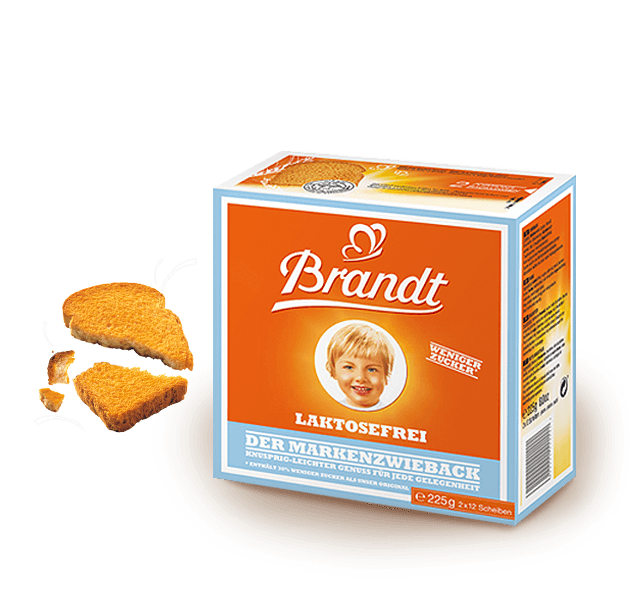 Brandt Markenzwieback lactose free 